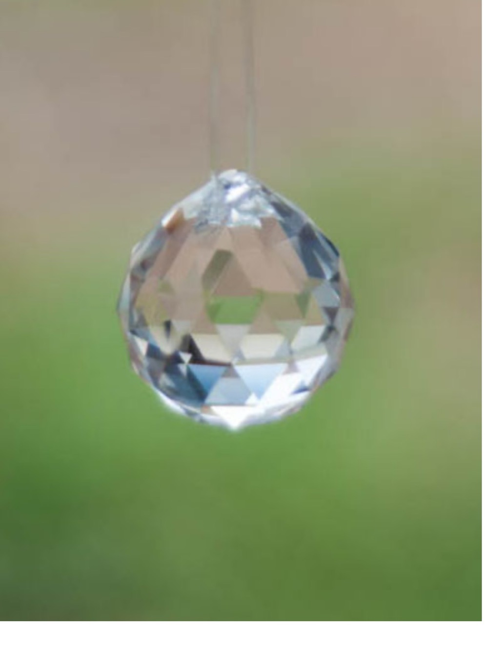 Swarovski Crystals Pendant (Suncatcher) + CRYSTAL Teddy Bear necklace